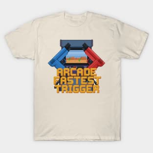 Pixelart Arcade Fastest trigger T-Shirt